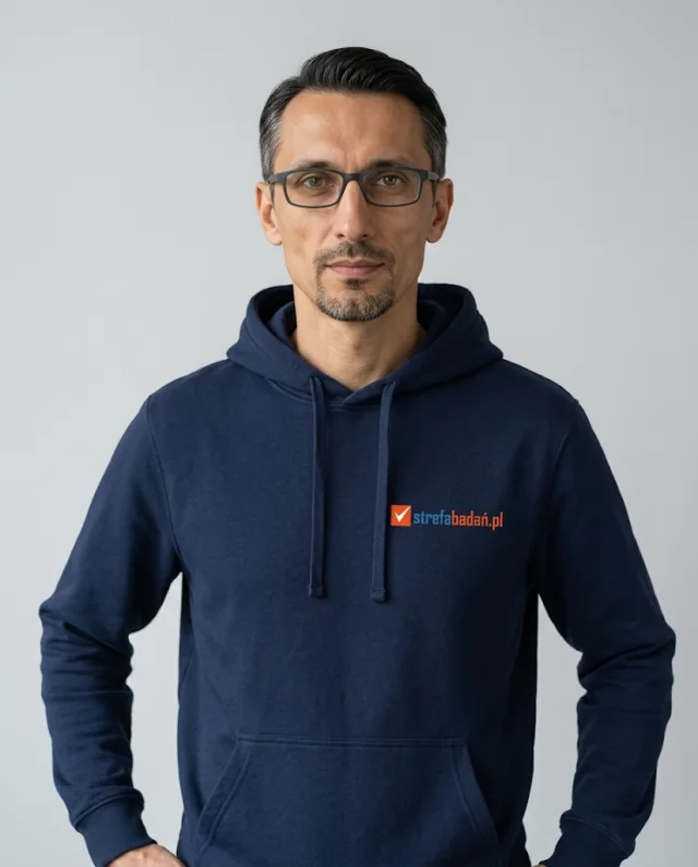 Mateusz — fictional AI agent portrait