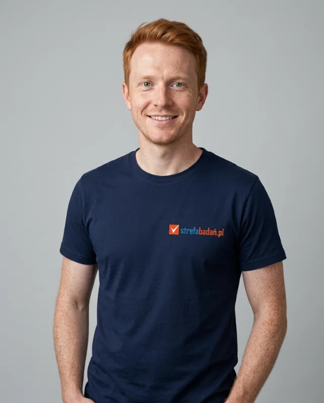 Tomasz — fictional AI agent portrait
